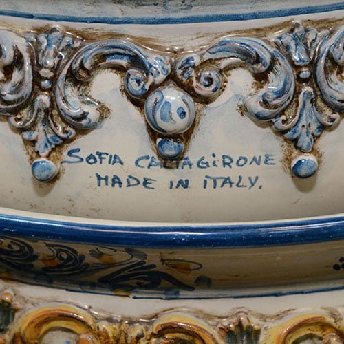 Ceramiche Sofia showroom in Caltagirone